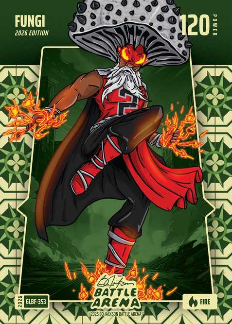 Fire Grandma's Linoleum Battlefoil