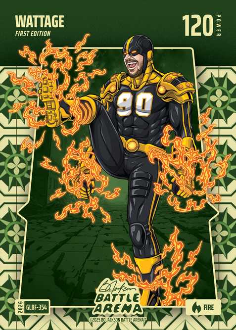 Fire Grandma's Linoleum Battlefoil