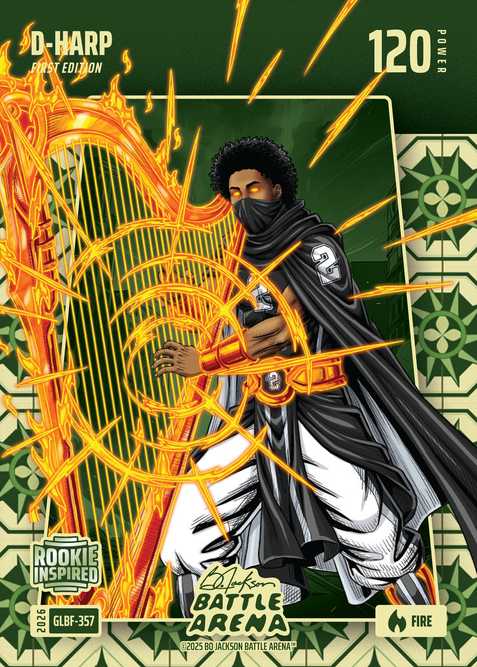 Fire Grandma's Linoleum Battlefoil