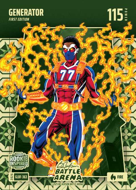 Fire Grandma's Linoleum Battlefoil