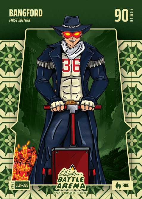 Fire Grandma's Linoleum Battlefoil