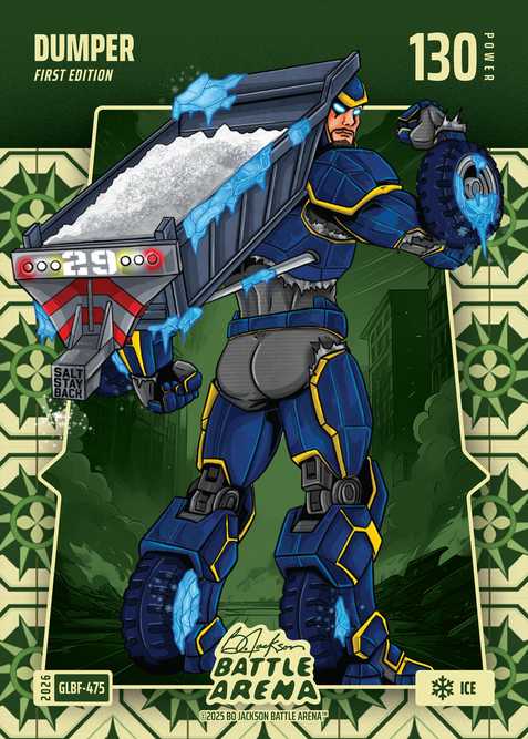 Ice Grandma's Linoleum Battlefoil