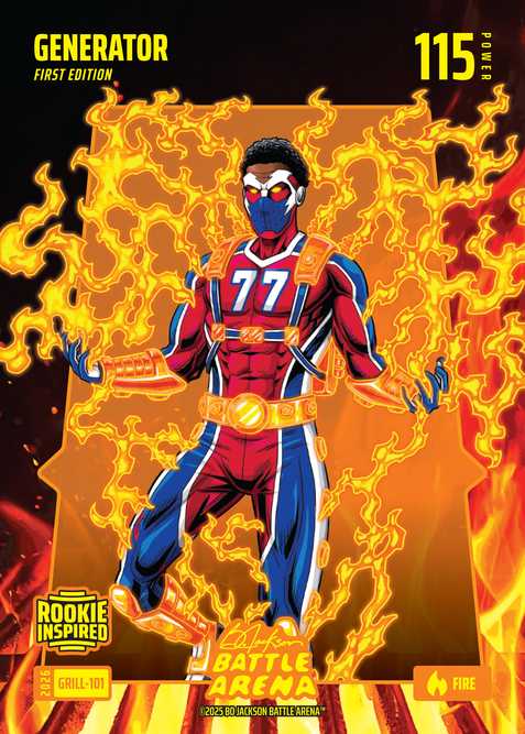 Fire Grillin' Battlefoil