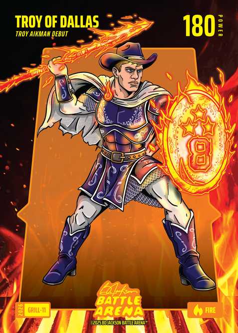 Fire Grillin' Battlefoil