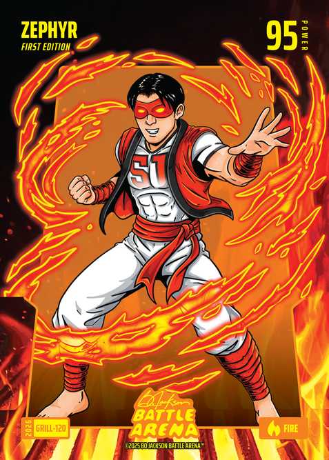 Fire Grillin' Battlefoil