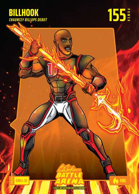 Fire Grillin' Battlefoil