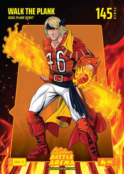 Fire Grillin' Battlefoil