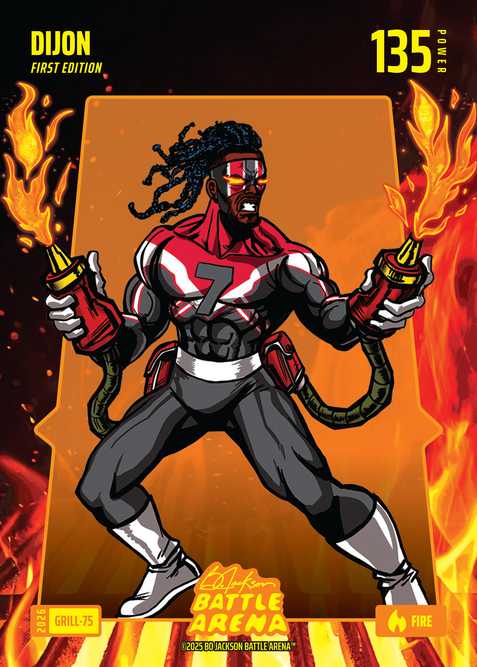 Fire Grillin' Battlefoil