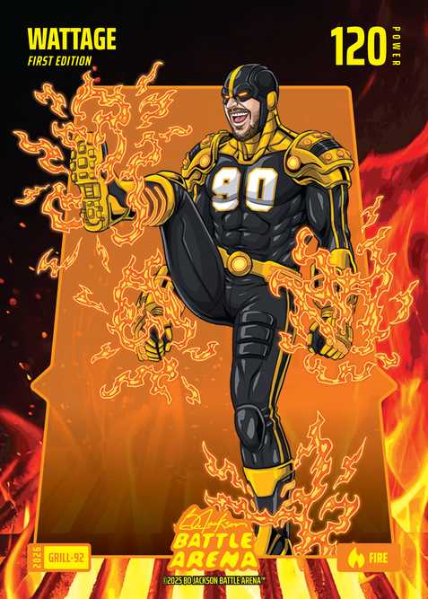 Fire Grillin' Battlefoil