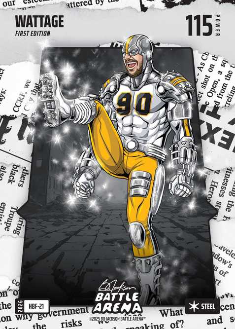 Steel Headlines Battlefoil