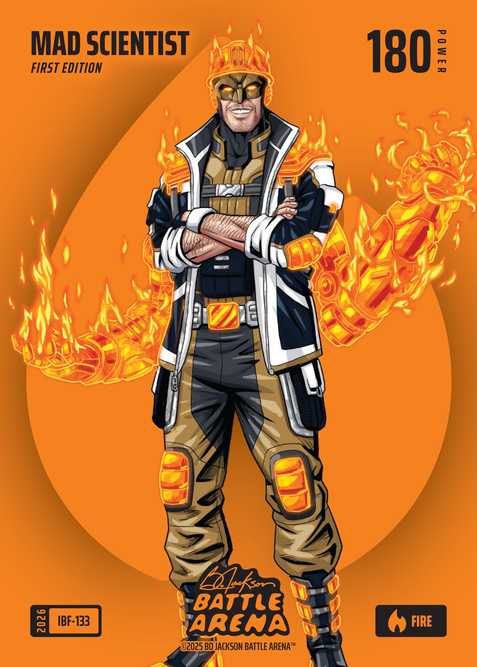 Fire Icon Battlefoil