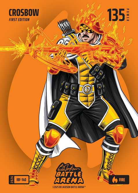 Fire Icon Battlefoil