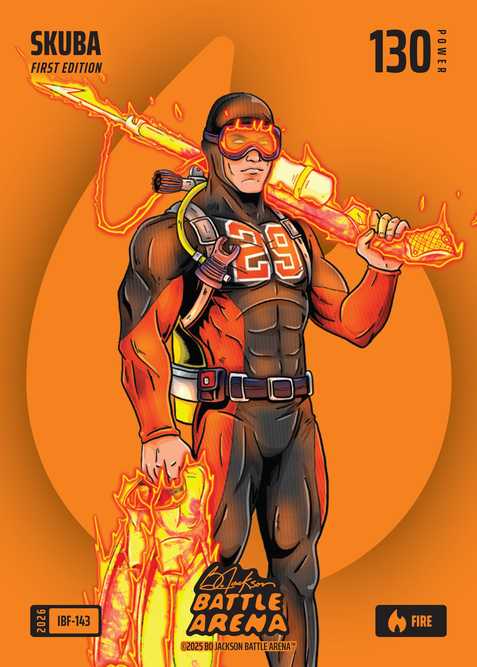 Fire Icon Battlefoil