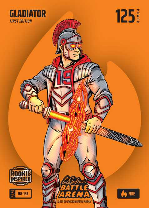 Fire Icon Battlefoil