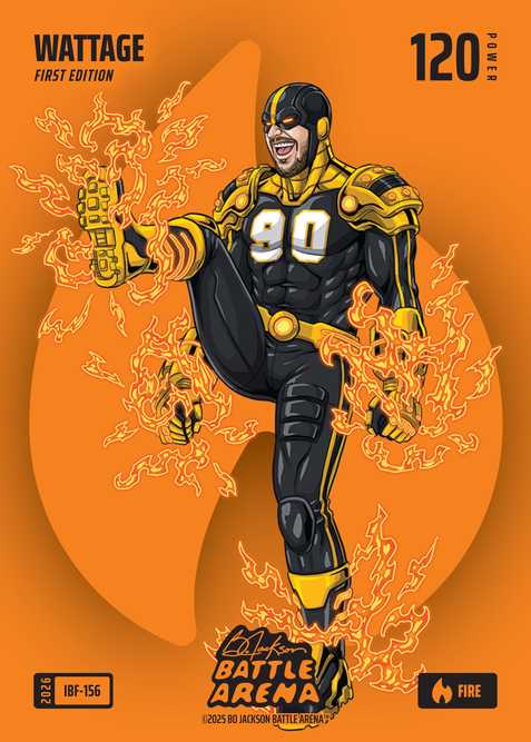 Fire Icon Battlefoil