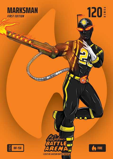 Fire Icon Battlefoil