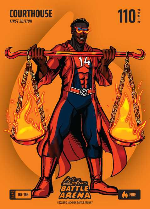 Fire Icon Battlefoil