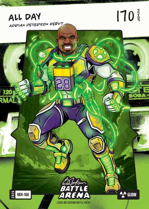 Glow Mixtape Battlefoil