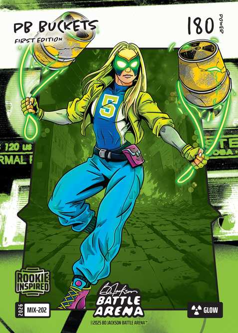 Glow Mixtape Battlefoil