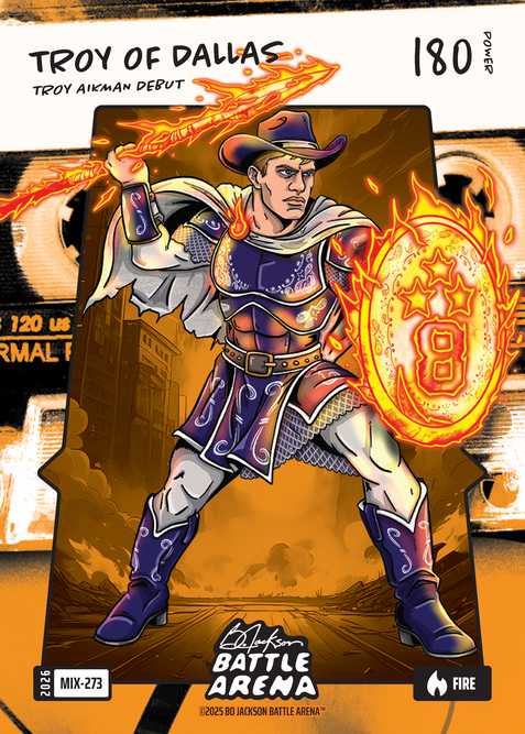 Fire Mixtape Battlefoil