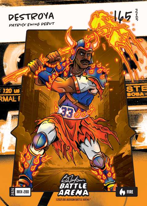 Fire Mixtape Battlefoil