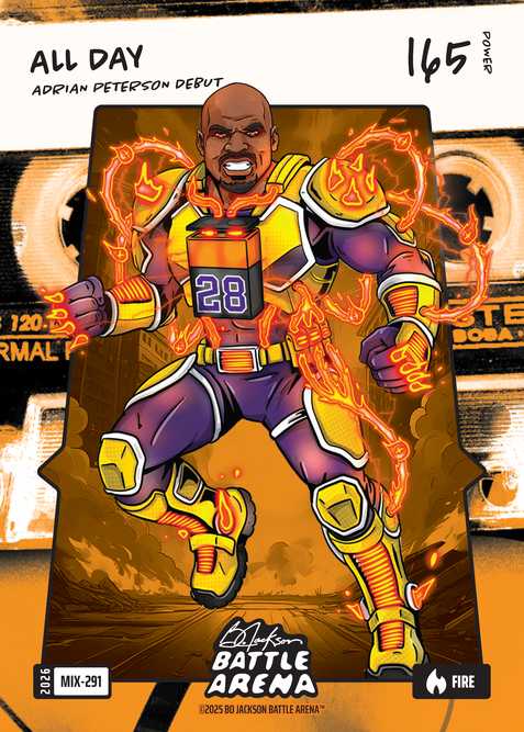 Fire Mixtape Battlefoil