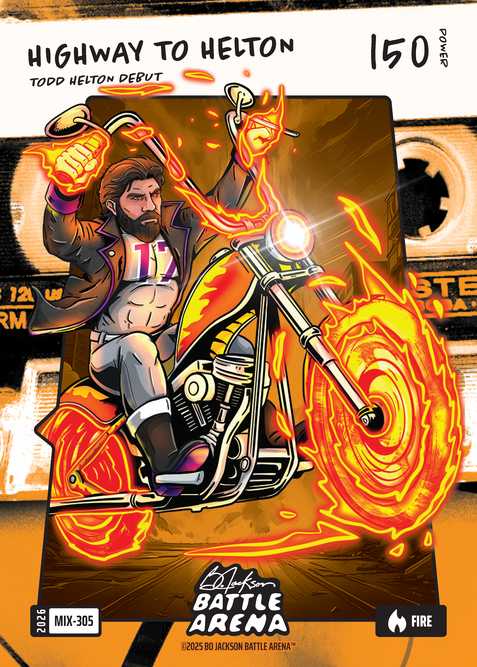 Fire Mixtape Battlefoil