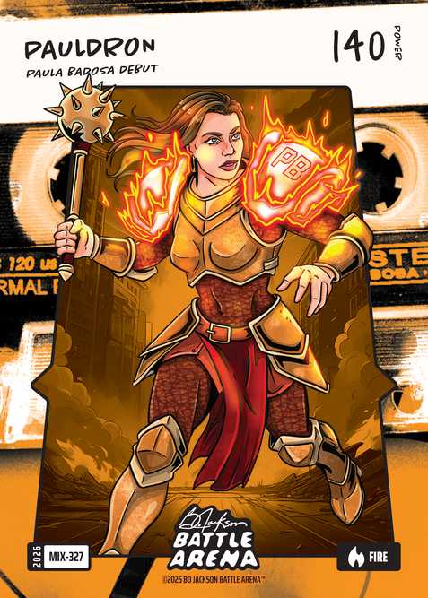 Fire Mixtape Battlefoil