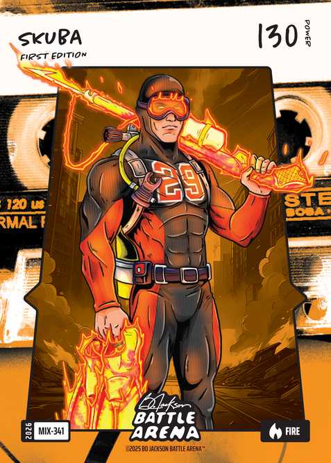 Fire Mixtape Battlefoil