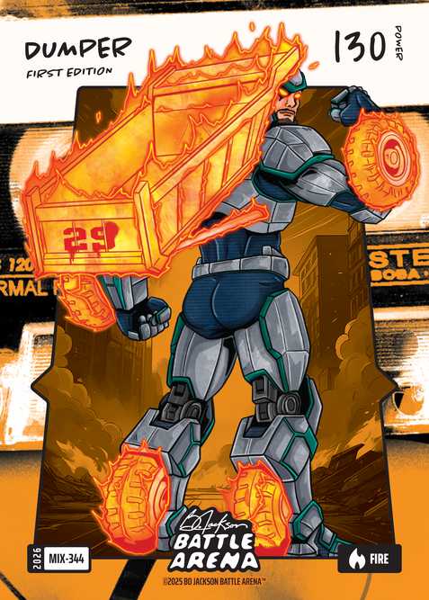 Fire Mixtape Battlefoil