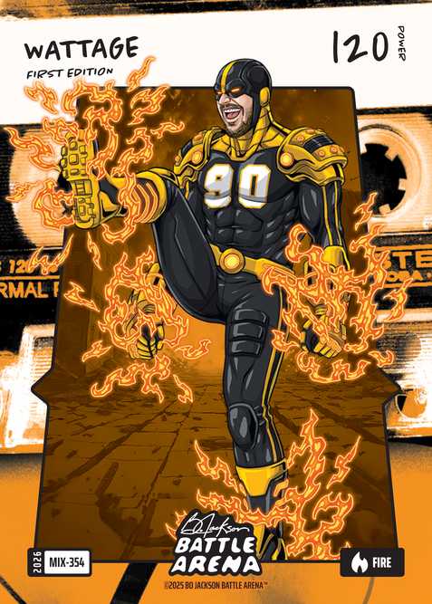 Fire Mixtape Battlefoil