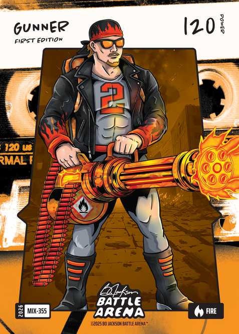 Fire Mixtape Battlefoil