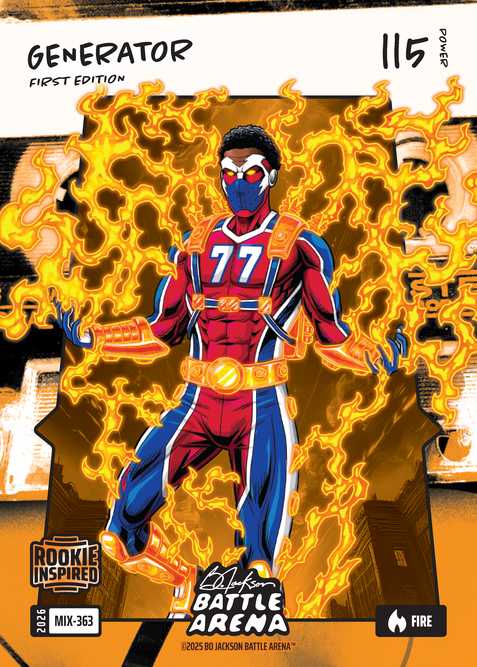 Fire Mixtape Battlefoil