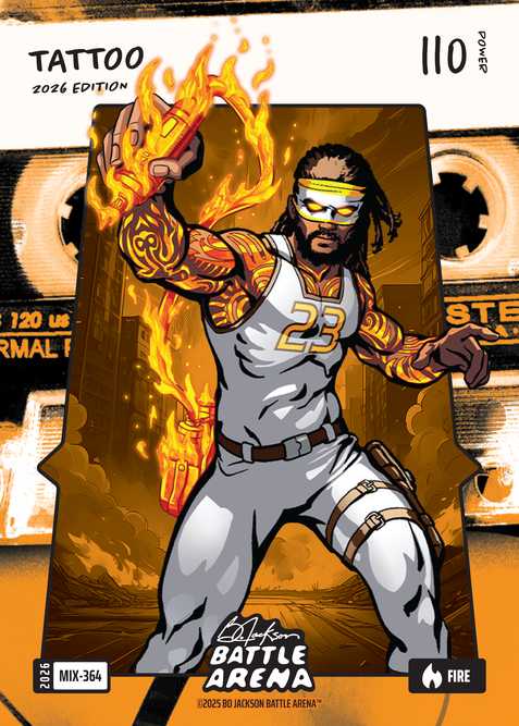 Fire Mixtape Battlefoil