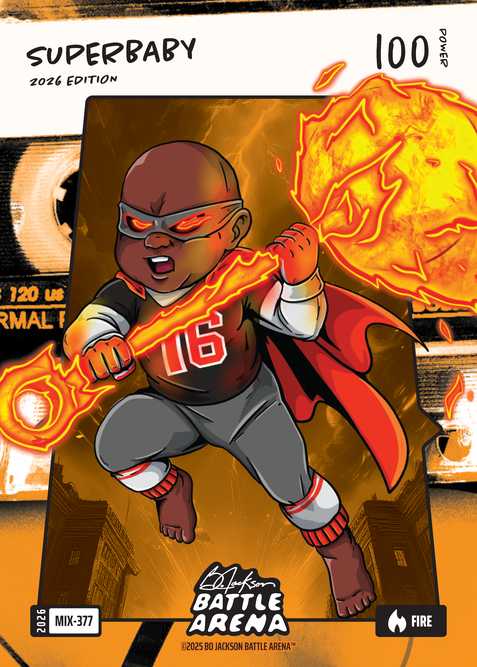 Fire Mixtape Battlefoil