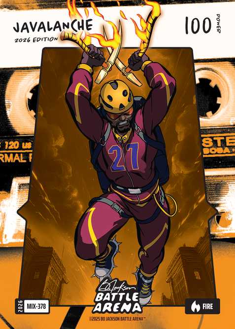 Fire Mixtape Battlefoil