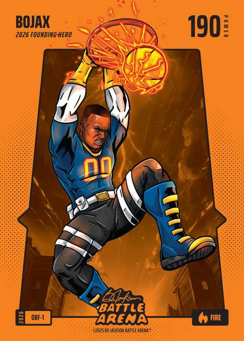 Fire Orange Battlefoil