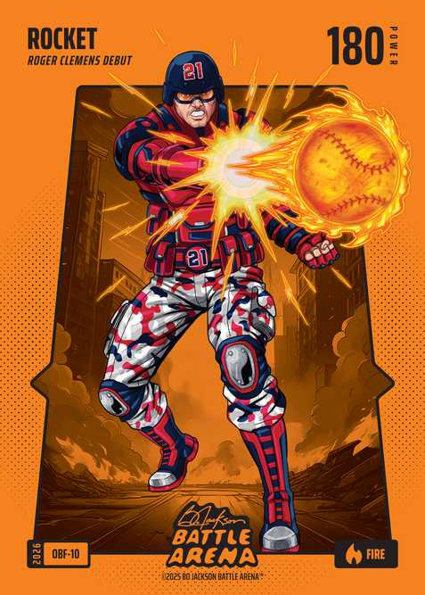 Fire Orange Battlefoil