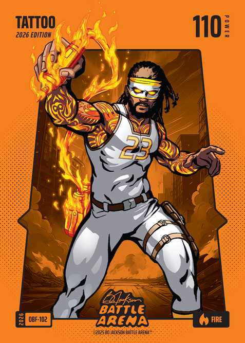 Fire Orange Battlefoil