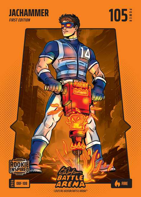 Fire Orange Battlefoil