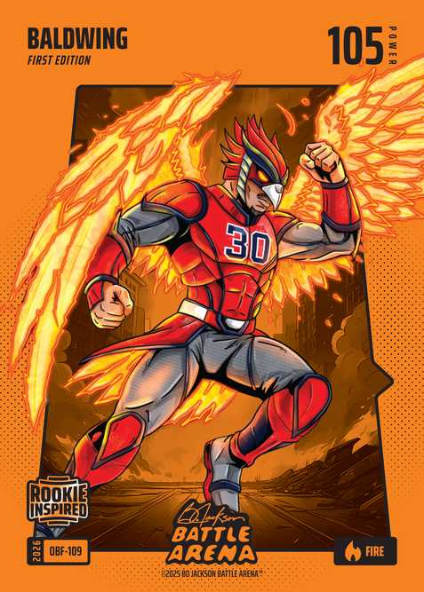 Fire Orange Battlefoil