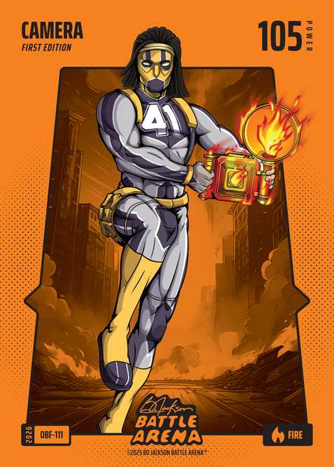 Fire Orange Battlefoil