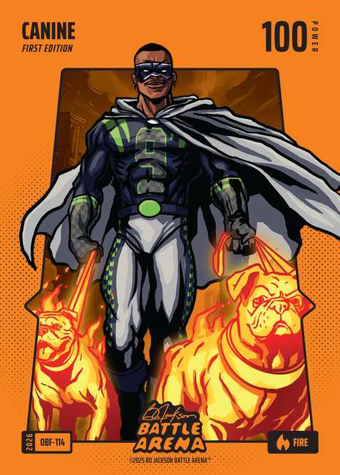 Fire Orange Battlefoil