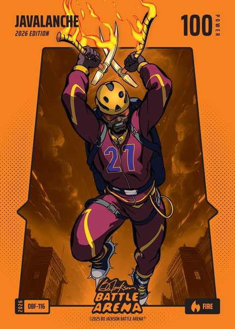 Fire Orange Battlefoil