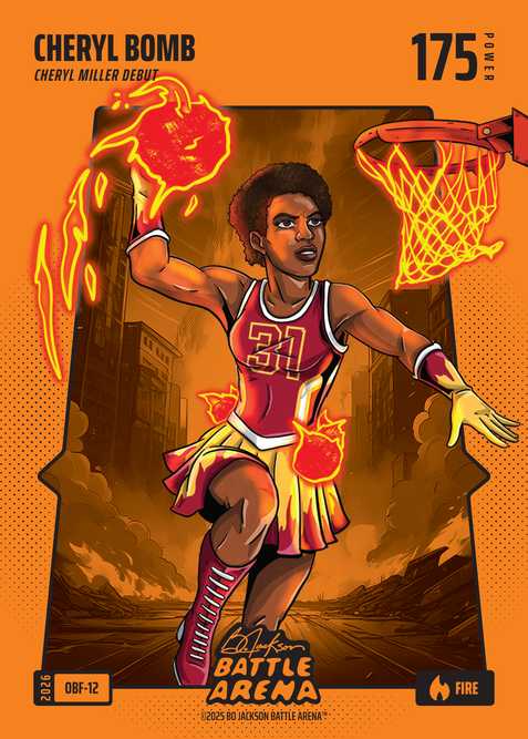 Fire Orange Battlefoil