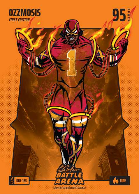 Fire Orange Battlefoil