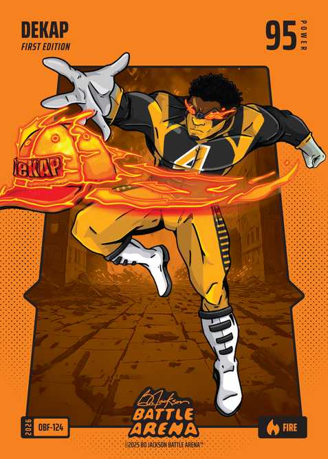 Fire Orange Battlefoil