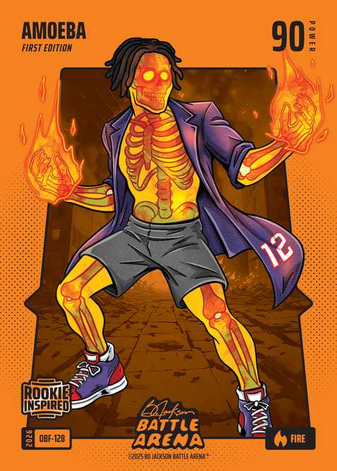 Fire Orange Battlefoil