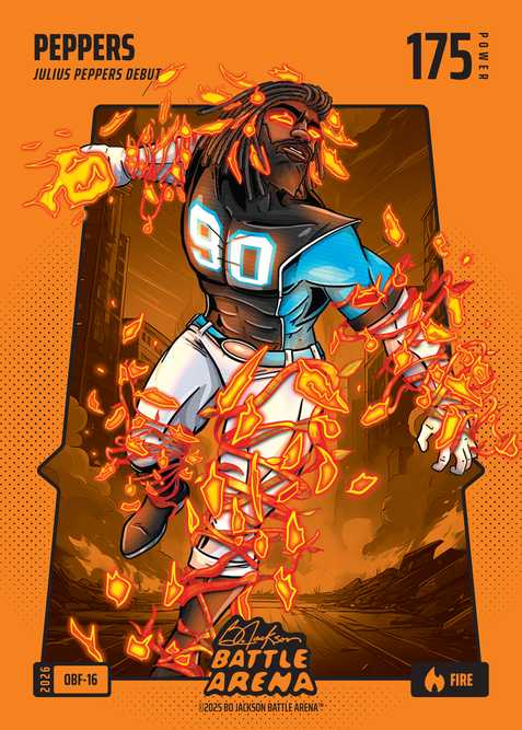 Fire Orange Battlefoil