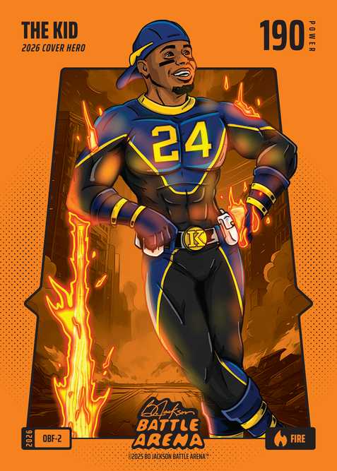 Fire Orange Battlefoil